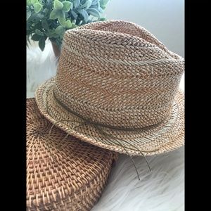 NWOT ~ 14th & Union Fedora Style Woven Hat 🌞